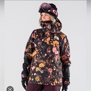 North face women’s floral anorak